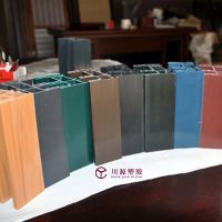 Color plastic steel door and window profiles (customized products)