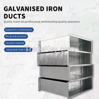 Galvanized iron sheet air duct, support customization