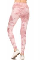 High Waisted Yoga Leggings With Fancy Print - Extra Soft - Dry Fit