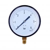 6 &#039;&#039; pneumatic and hydraulic pressure gauge
