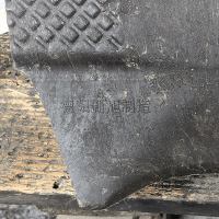 Iron plastic wheel stop