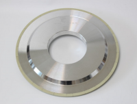 Vitrified bond cylindrical grinding wheels for tungsten carbide coatings