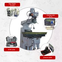 Precision Vertical Medium size Turret rocker milling machine 7HG from Professional manufacturer Jinrun