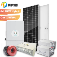 8KW-10KW Complete Solar system for home with DEYE hybrid inverter OEM/Customized