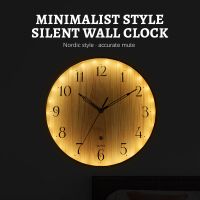 Silent Wall Clock A Minimalist Wall Clock