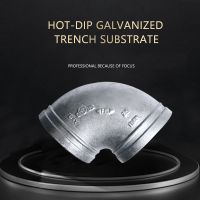 JIHANG PIPE Hot-dip galvanized trench plastic-lined pipe fittings