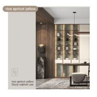 Household high-definition board rice apricot yellow frosted surface 9*1220*2800