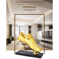 European and American style golden boots Trophy