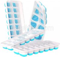 Custom Easy Release Reusable Silicone Ice Cube Molds Mini Silicone squ