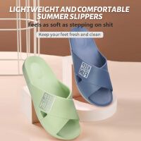 Antibacterial, non-slip, letter slippers(unisex)