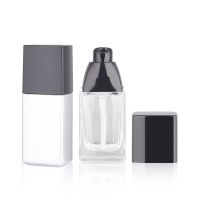 High end cosmetic bottle liquid foundation glass bottle