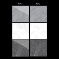 All-porcelain whole-body mid-board bathroom tile 400*800 living room kitchen wall brick gray warm color bright interior wall