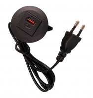 USBA USBC Desk Socket Sofa charging Socket  Couch USB Charging Couch USBC charging Hole 45mm