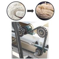 Commercial automatic noodle making machine all-in-one machine for noodle room 470*750 motorï¼�7.5kw mix 75kg/flour