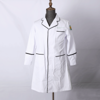  Beauty salon beautician skin management work clothes women&#039;s white coat Long Sleeved doctor nurse clothes short sleeved high-end customization
