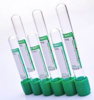 Heparin Plasma Tubes Evacuated Blood Collection Sodium Heparin/Lithium Heparin Tubes, Test Tube For Blood Sample Colletion (CE)