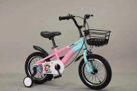 OEM 12 14 16 18 20 Inch Children's Bicycle For Baby Girls Boys With Basket Training Wheels Ride On Bike For Kids 5-8 Years Old