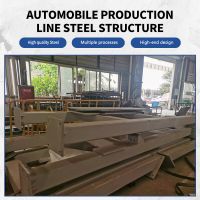 Steel structures for automotive production lines