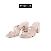 2022 new fashion high heels women's summer fashion wear single shoes fairy medium and thin heels women's shoes (Reference Price)