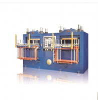 Rubber compression molding machine 