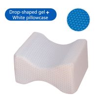 Orthopedic Memory Foam Knee Pillow With Cooling Gel For Side Sleepers Back Pain Sciatica Relief Pregnancy Pillows Leg Cushion