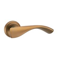 Italy Design Zinc Alloy Zamac Zamak Door Handle on Rosette (Rose)