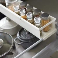 Expandable Spice Drawer Organizer for Kitchen