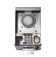 40W 75W Low Voltage Landscape Lighting Transformer with Light Sensor and Timer