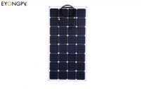 100W Flexible Bendable Solar Panel for Roof Marine RV Cabin Van Car