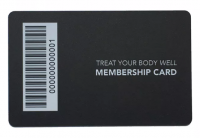 Customized PVC Membership Card Loyalty Card Barcode Card Gift Card MBC001