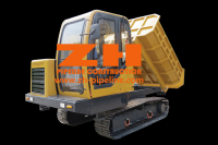 Crawler Dumper for Pipeline Construction