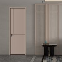 L-06 White, Crossed Gold Thread, Interior Set Door