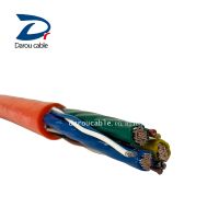 0.6/1kV Silver-plated Copper Conductor AFR High Temperatures Resistance 2 Core Signal 300mm Copper Cable Price