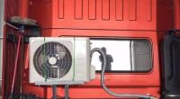 CR large truck parking air conditioner 24v refrigeration modification integrated machine loader car 12v RV, car