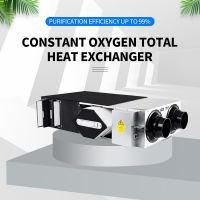  PM2.5 Constant Oxygen Total Heat Exchanger (Includes Primary Efficiency Filtration Natural Color Model with Three-speed Switch, Purification Efficiency Up to 99%)