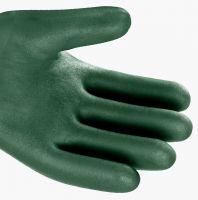 Barrier-resistant erosion-resistant durable chemical gloves, PVC acid and alkali resistant gloves, anti-slip matte gloves