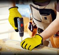 Lightweight work gloves, super fine, thin and breathable, garden anti-puncture, electrician, car repair tool protection gloves