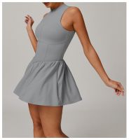 Cloud-Touch Tennis Dress - Layered Look