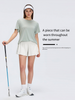 Crewneck Sport Tee - Breathable Casual Workout