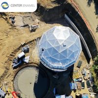 Weather Resistance Geodesic Aluminum Dome Roofs