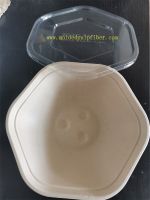 disposable bowl with lid,biodegradable bowl,disposable bowl