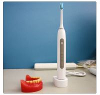 USB Rechargeable Sonic Electrical Toothbrush For Home With Dupont Soft Bristles