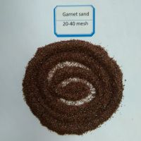 natural garnet sand 20-40 mesh for sand blasting surface blasting