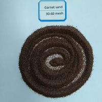 natural garnet sand 30-60 mesh for sand blasting surface blasting