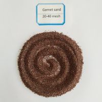 Almandine Garnet sand abrasive sand 20/40 mesh for wet and dry sandblasting media blasting sand