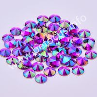 SS6 8 10 12 16 20 30 Lt. Emerald Flatback Crystal Hot Fix Applique Iron On Transfer Strass Stone Hotfix Glass Rhinestones