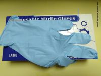 Providing quality factory price Disposable 100% nitrile  gloves vinyl gloves,