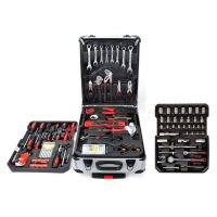 Twerkzeugkoffer tools Box Set Mechanic Professional Hand Tool Kit for Car 187PCS Tool Set With Socket Wrench Set 1/2 3/8 1/4