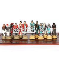 Samurai theme resin  chess set