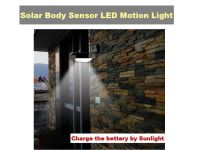 Solar body sensor motion LED lights LED garden lights Solar lights